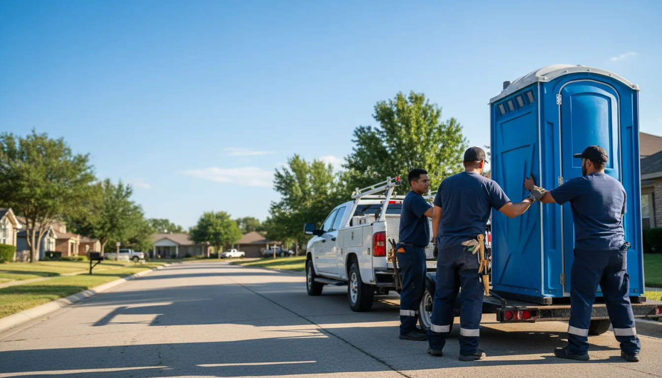Portable Toilet Rental in Garnet Valley, PA near me